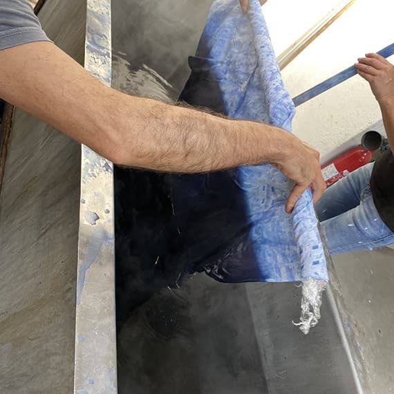 Teinture tissu textile