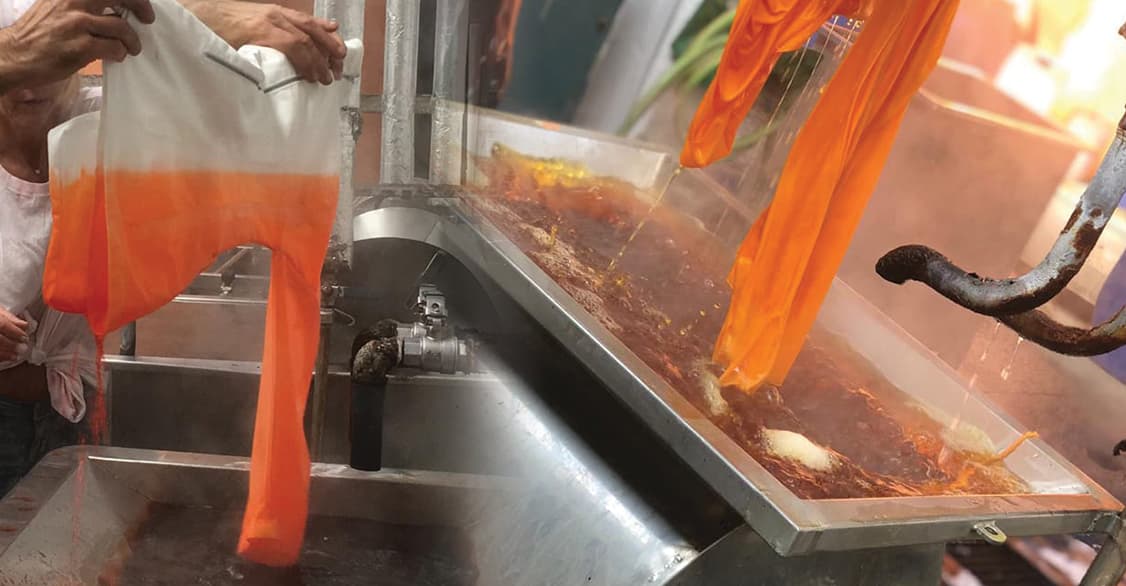 Teinture et impression textile