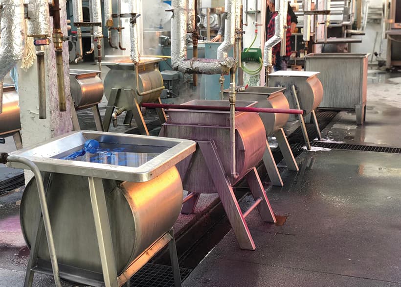 Teinture textile Paris